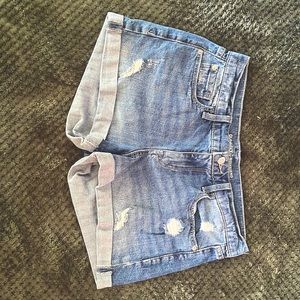 old navy boyfriend jean shorts